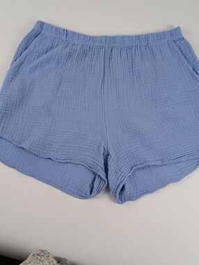 Jason Wu Light Blue Gauze Lounge Shorts